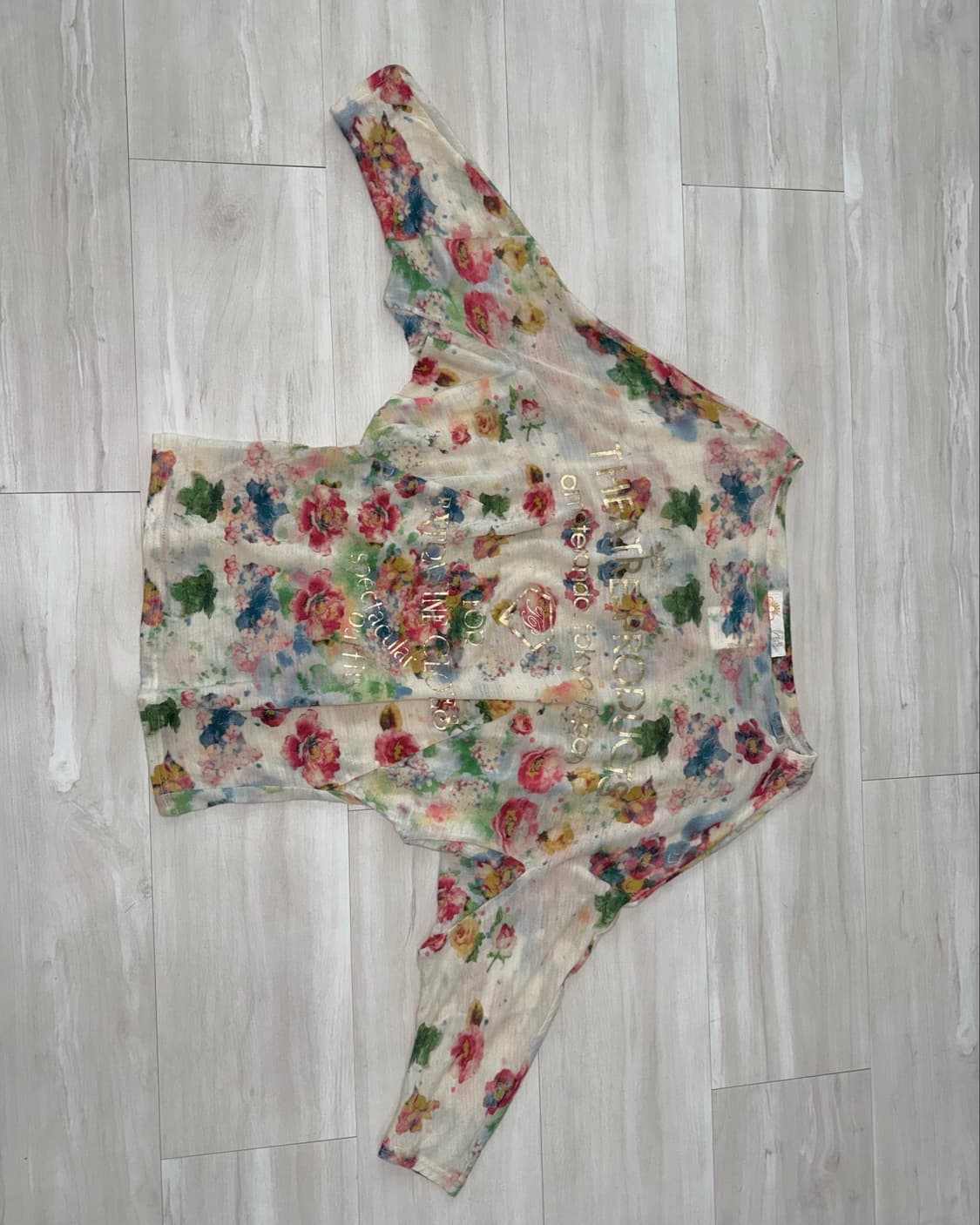 Floral Batwing Long Sleeve 상품이미지7