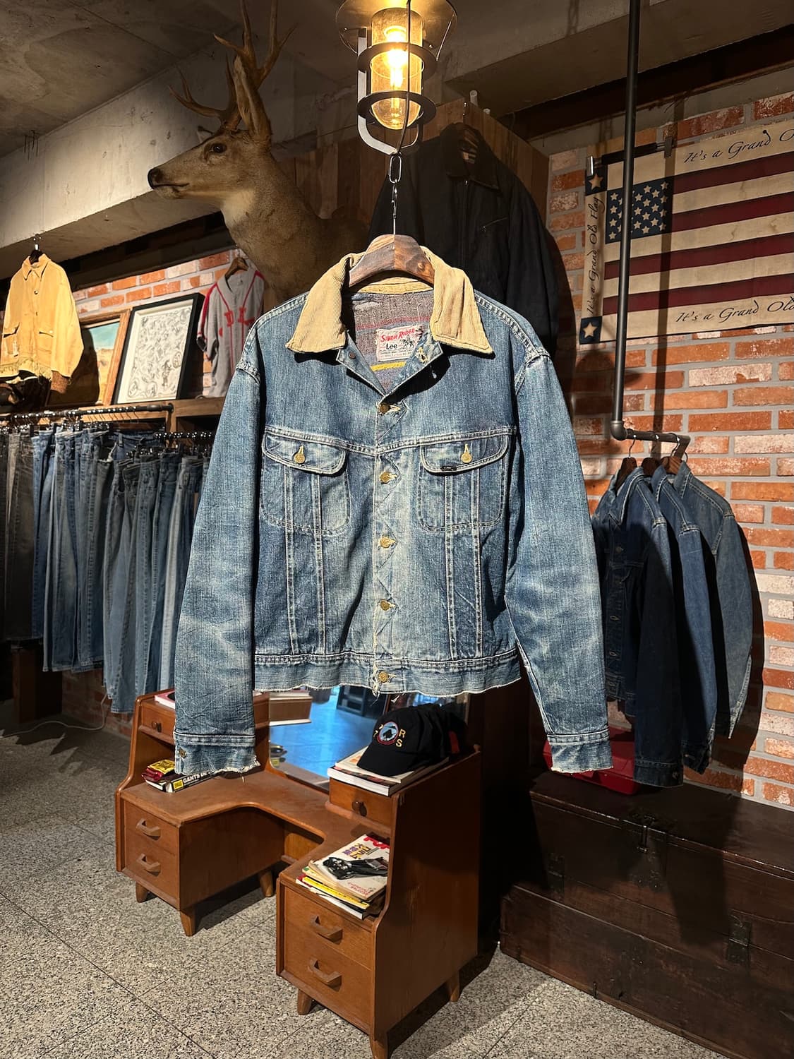 60s USA LEE 빈티지 리 101LJ 스톰라이더 데님 자켓 상품이미지1