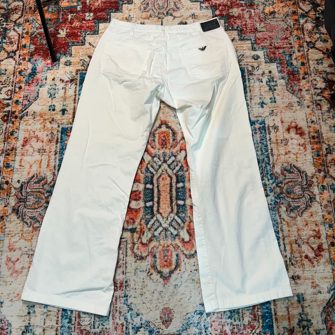 [34] 아르마니 꼴레지오니 컴포트 핏 코튼팬츠 이탈리아 생산 상품이미지2