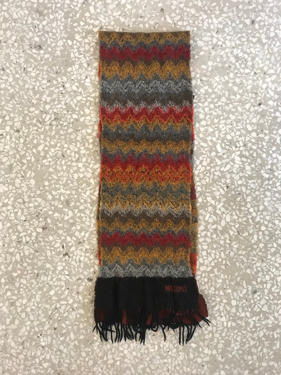 MISSONI Zigzag Mohair Blend Scarf  상품이미지2