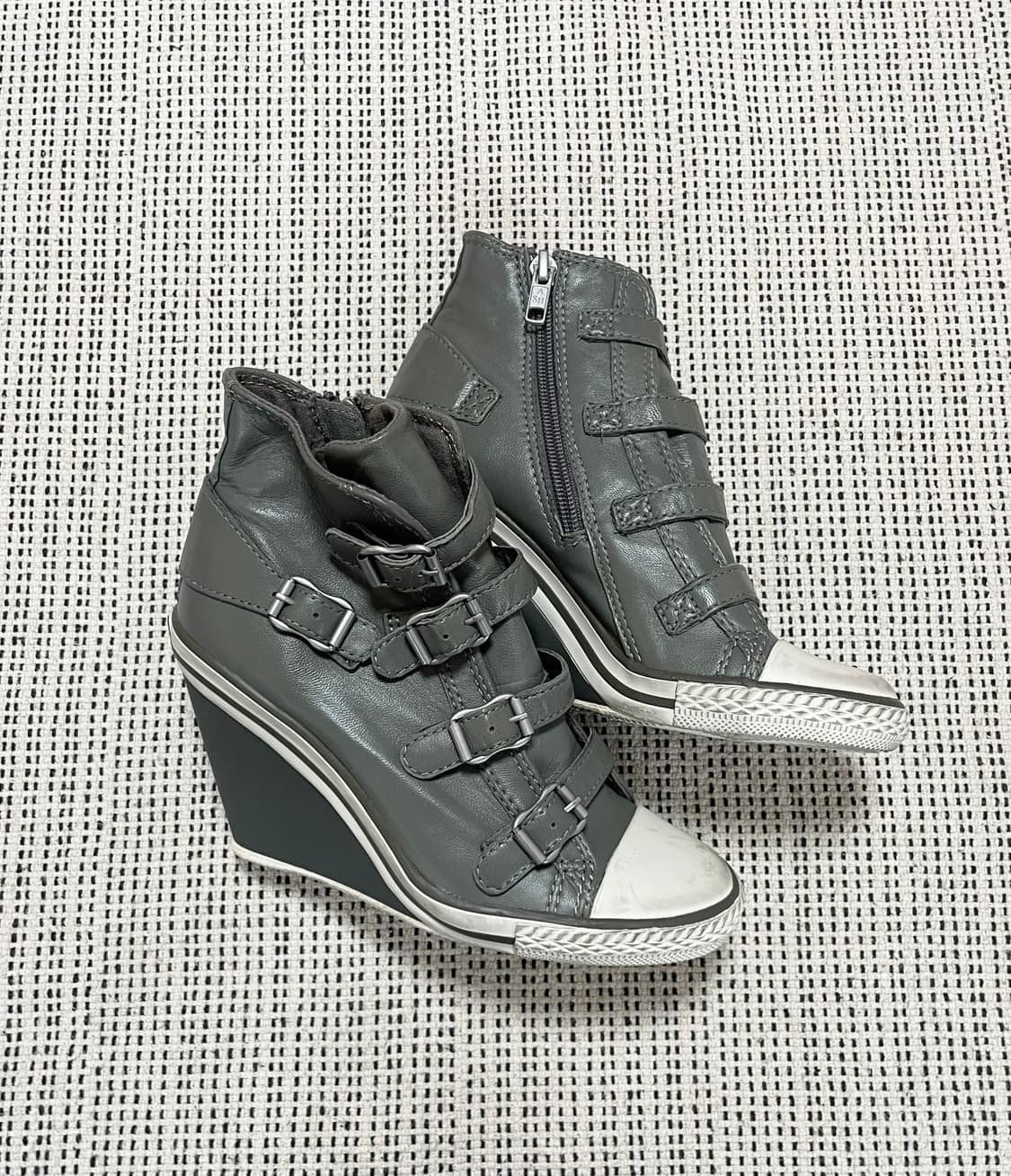 Ash belted leather hightop sneakers 35 상품이미지2