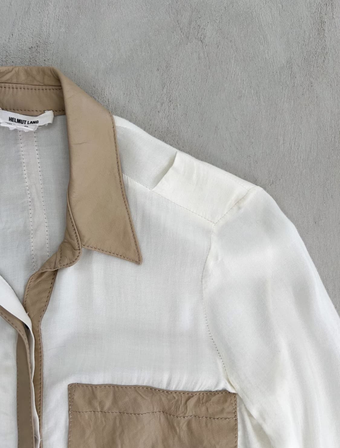 헬무트랭 램스킨 셔츠 상품이미지3