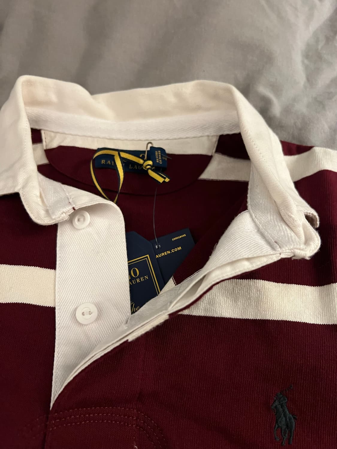 폴로 랄프로렌 럭비티 반팔티 S 상품이미지8