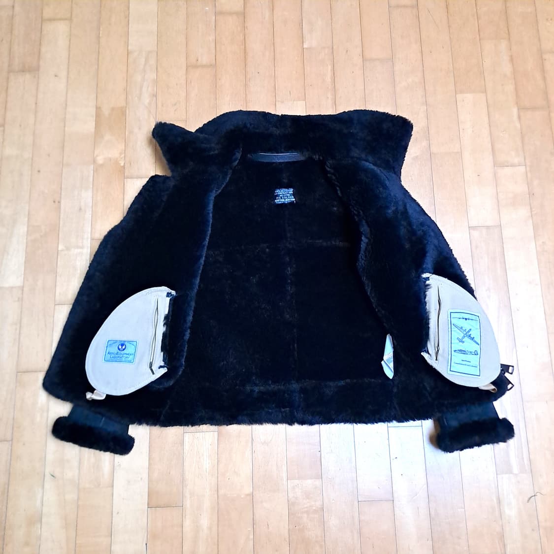 (택포) 시어링 양가죽 양털 type-3 무스탕 M B18 상품이미지7