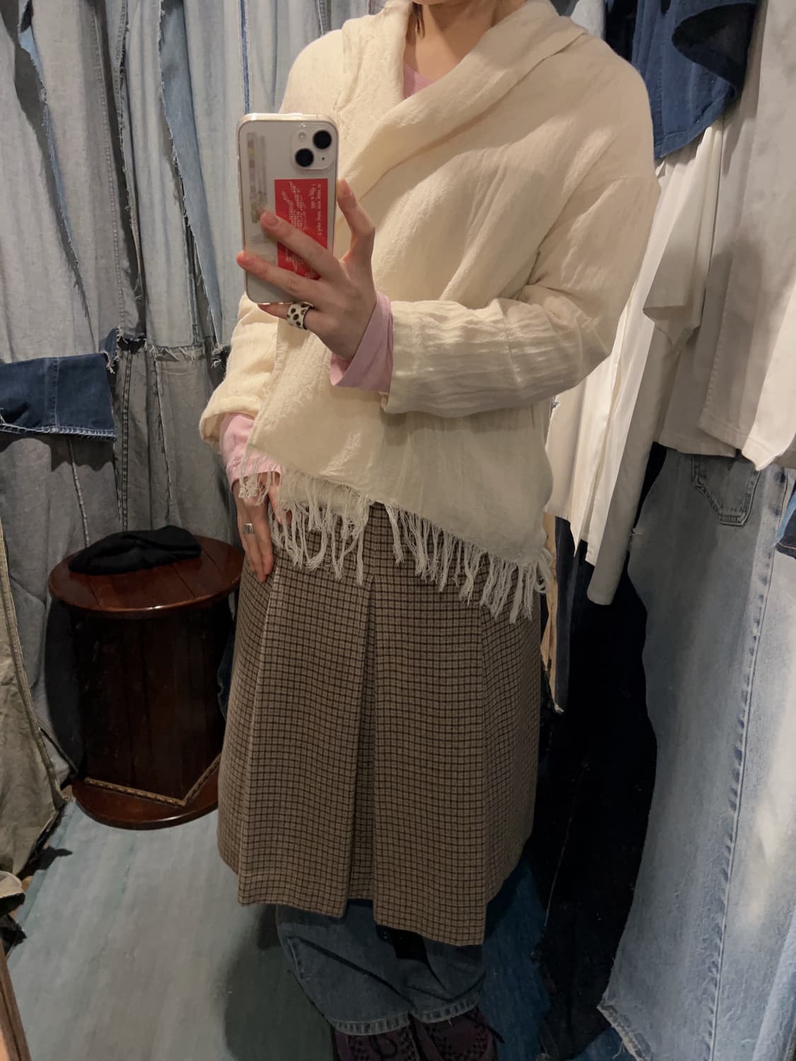 44-66 ) Samansa Mos2 Cape Cardigan 상품이미지2