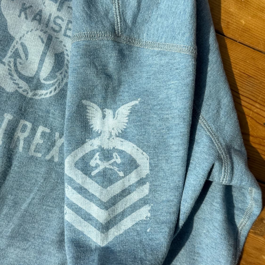 아비렉스 타입블루스웻셔츠 맨투맨 상품이미지5