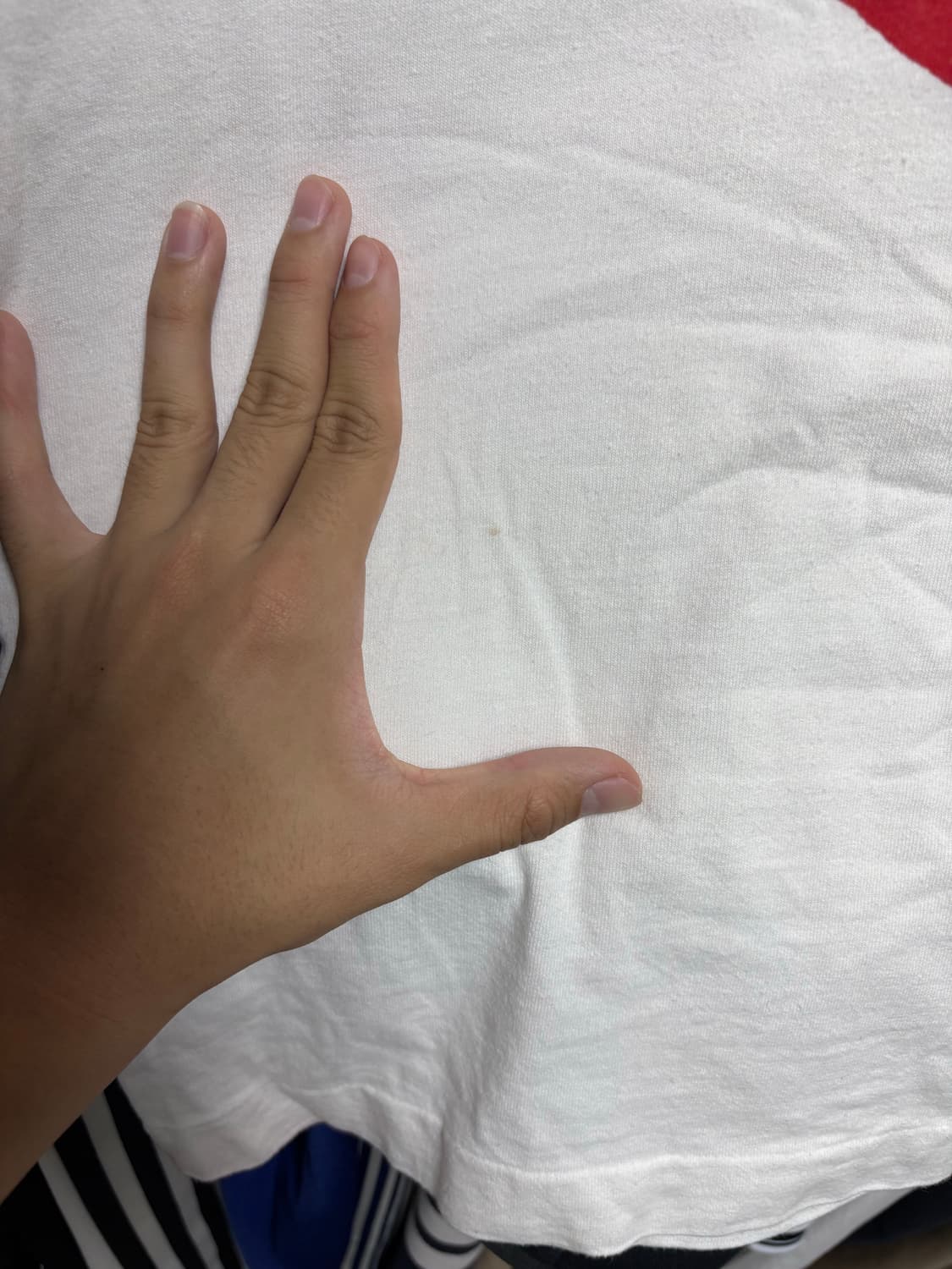 [M] 꼼데가르송 더블하트 반팔 정품 상품이미지5