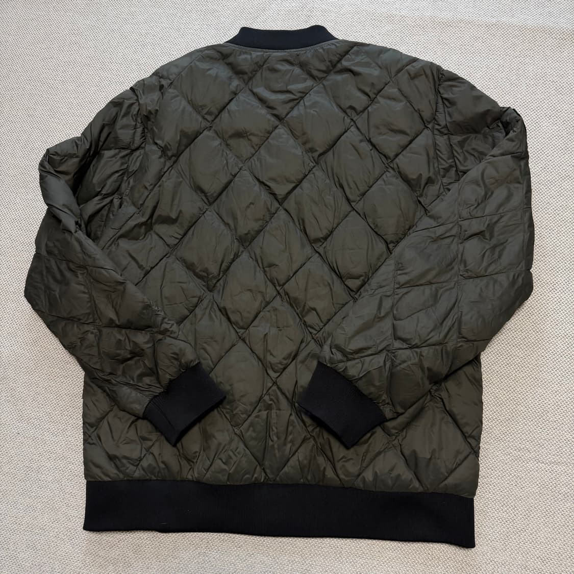 밀레 퀼팅 봄버 자켓 상품이미지5