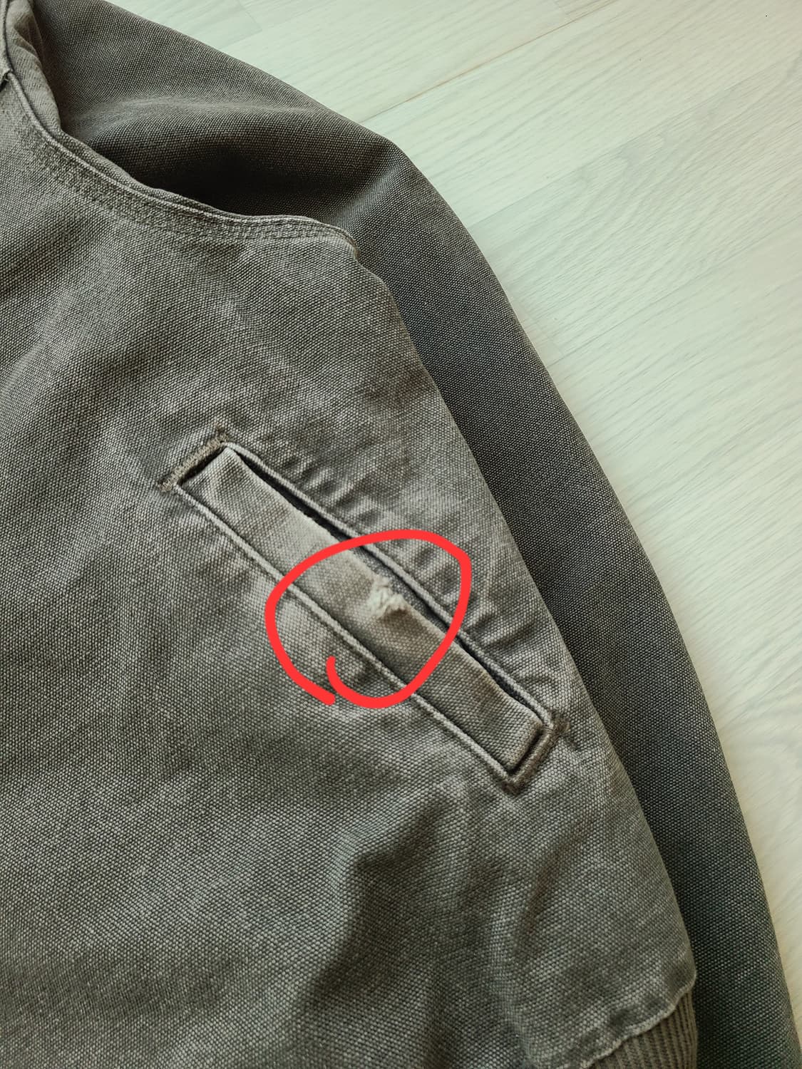 [L] 칼하트 j14 mos 모스그린 산타페 판매 상품이미지6