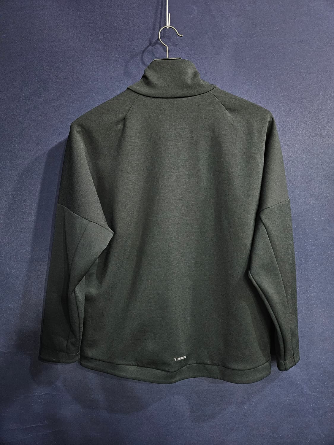 아디다스 삼선 블랙차콜 남성 105 져지 집업자켓  상품이미지2