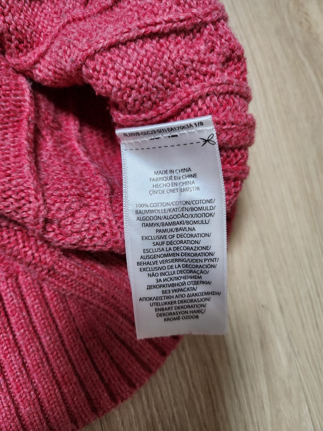 폴로랄프로렌 케이블니트 (XS 상품이미지7