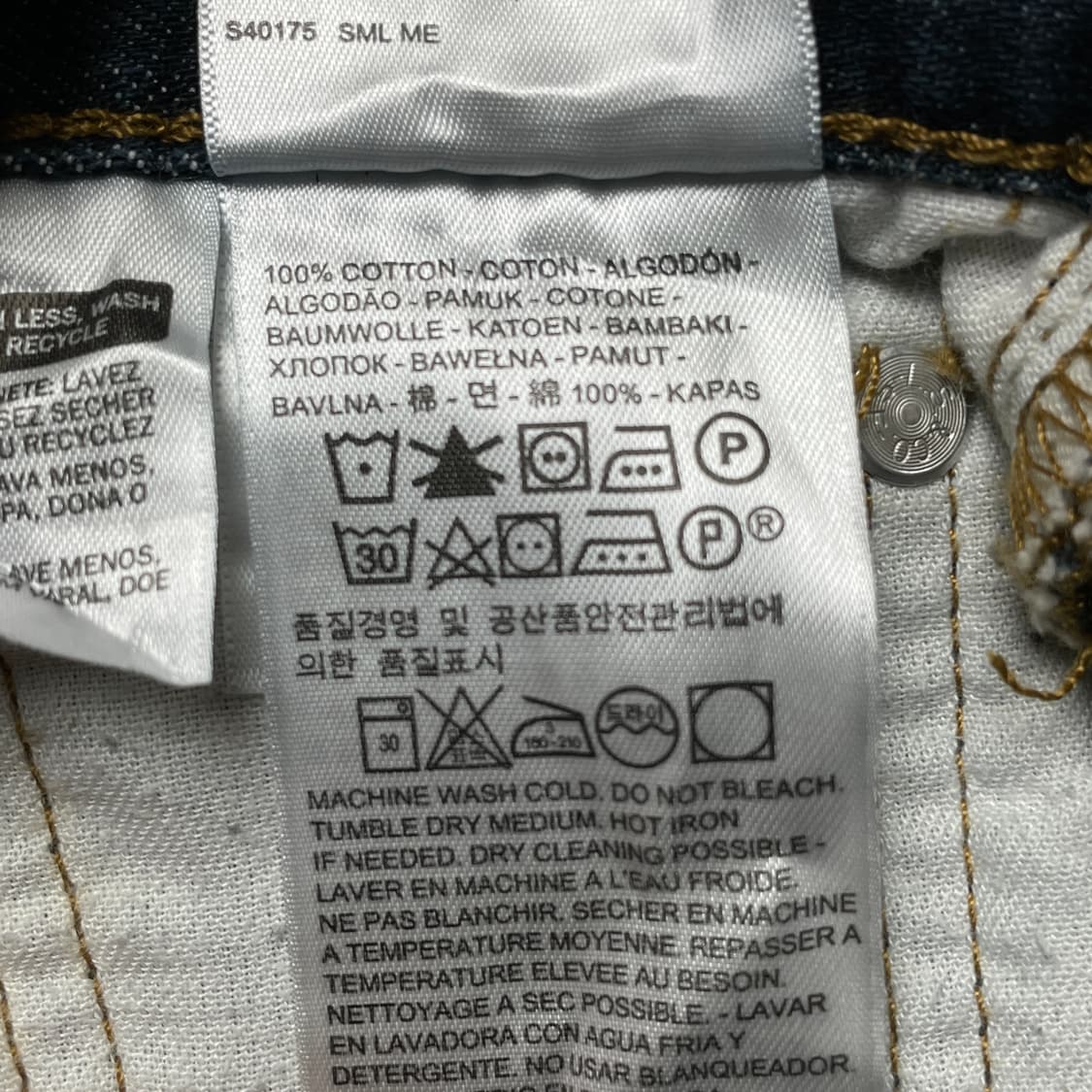 LEVI'S 리바이스502 레귤러 테이퍼드핏 데님 팬츠 A00615 상품이미지8