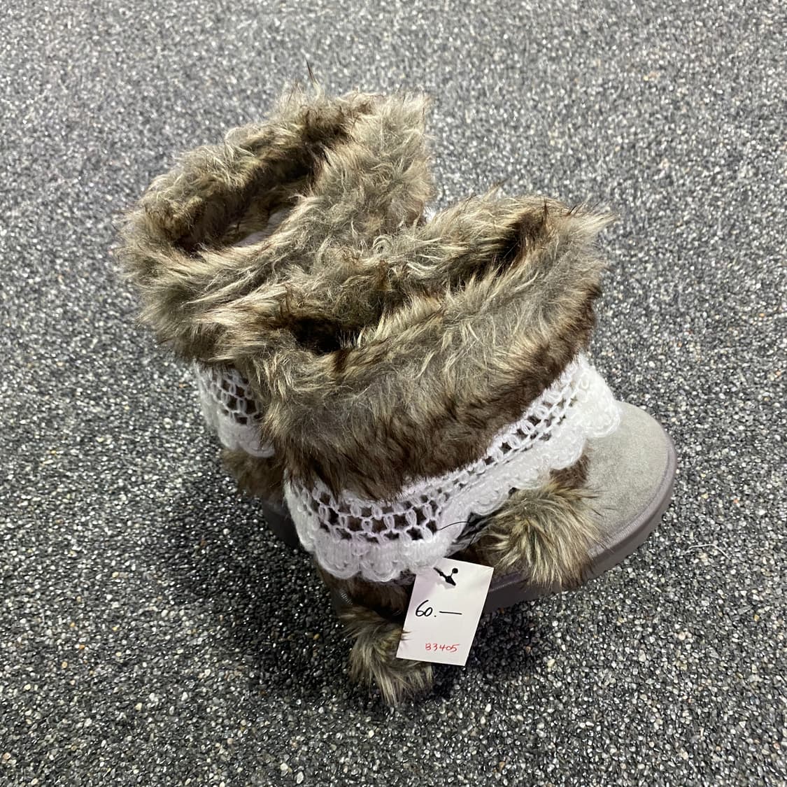 빈티지 에스닉 양털 부츠 b3405 상품이미지4