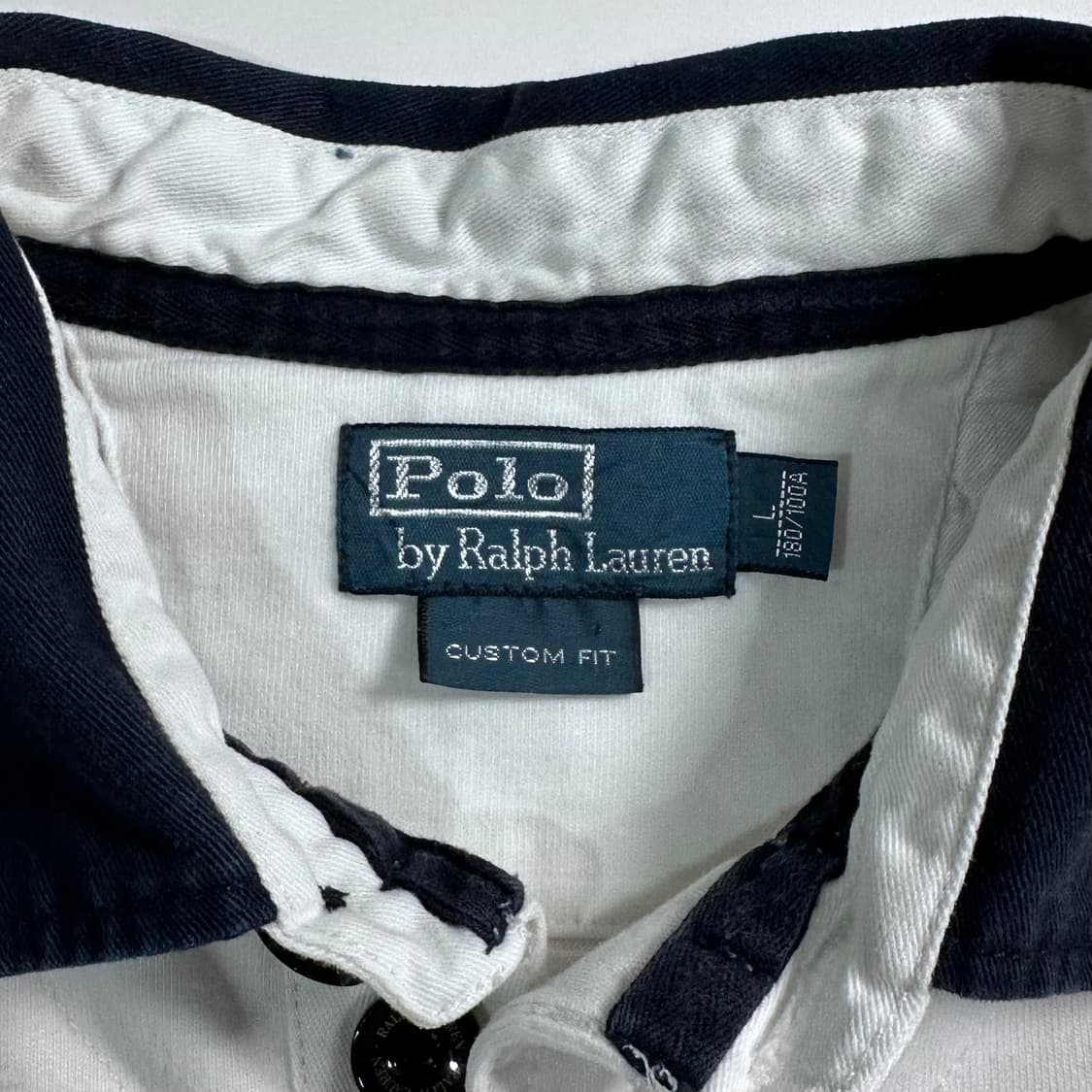 폴로 엠브로이드 화이트 럭비 셔츠 상품이미지7