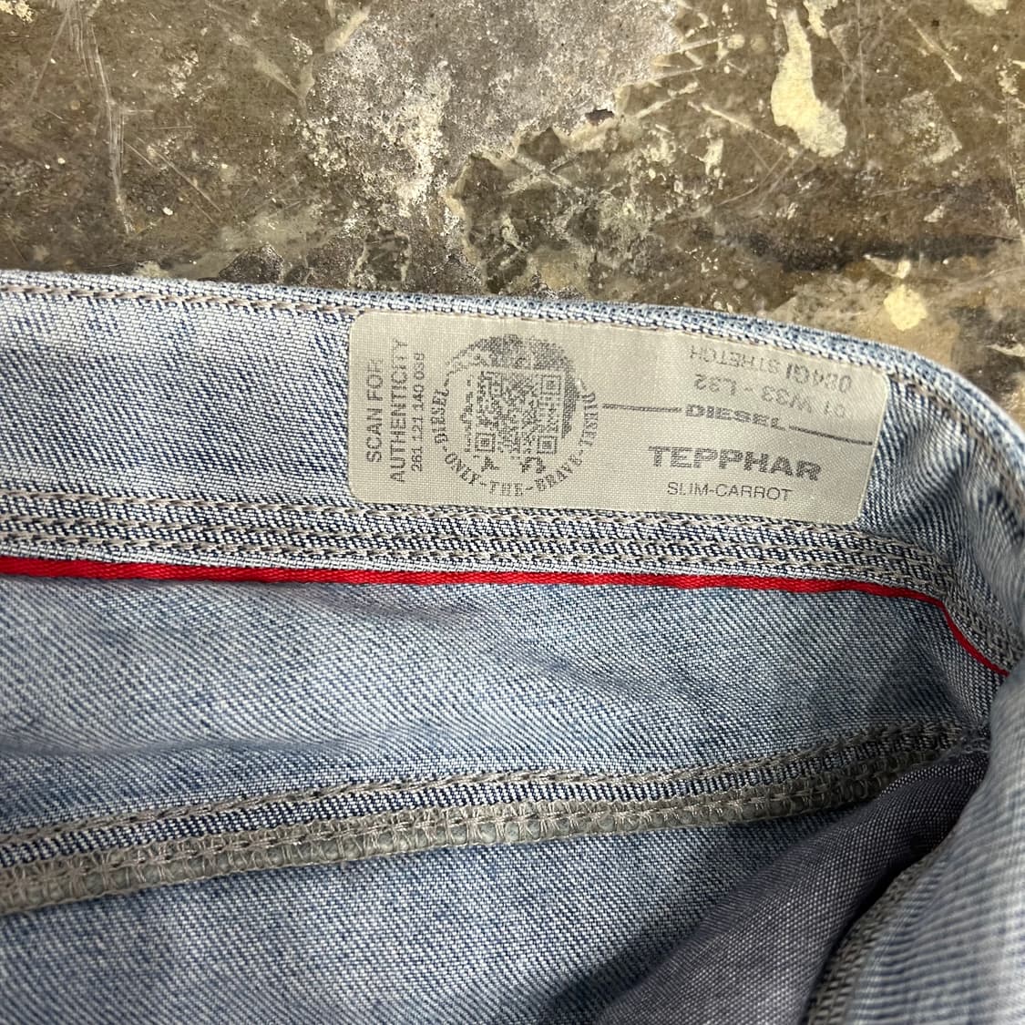 33) 디젤 테파 빈티지 워싱 데님팬츠 청바지 상품이미지6