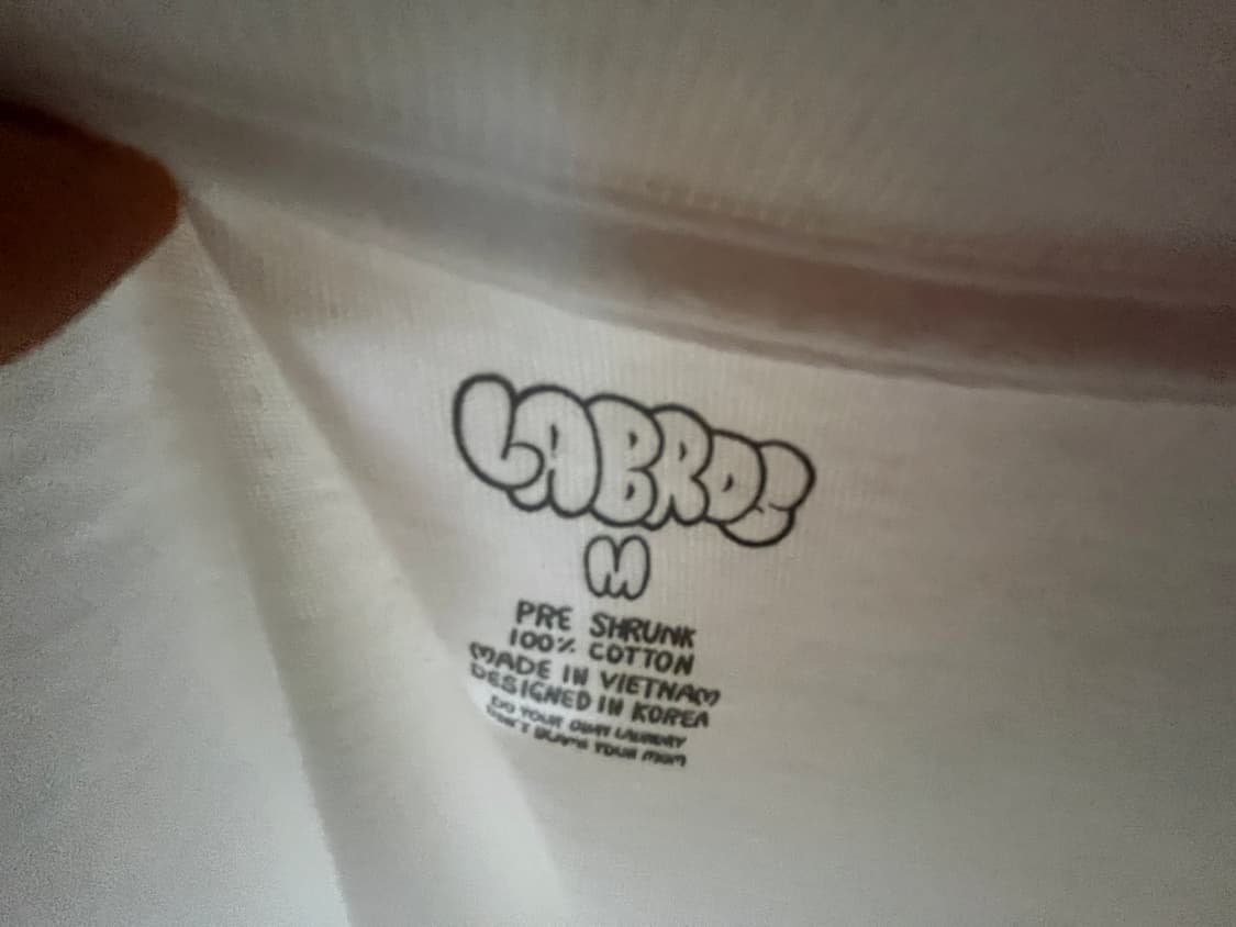 라브로스 스테파니 롱슬리브 티셔츠 화이트 상품이미지4