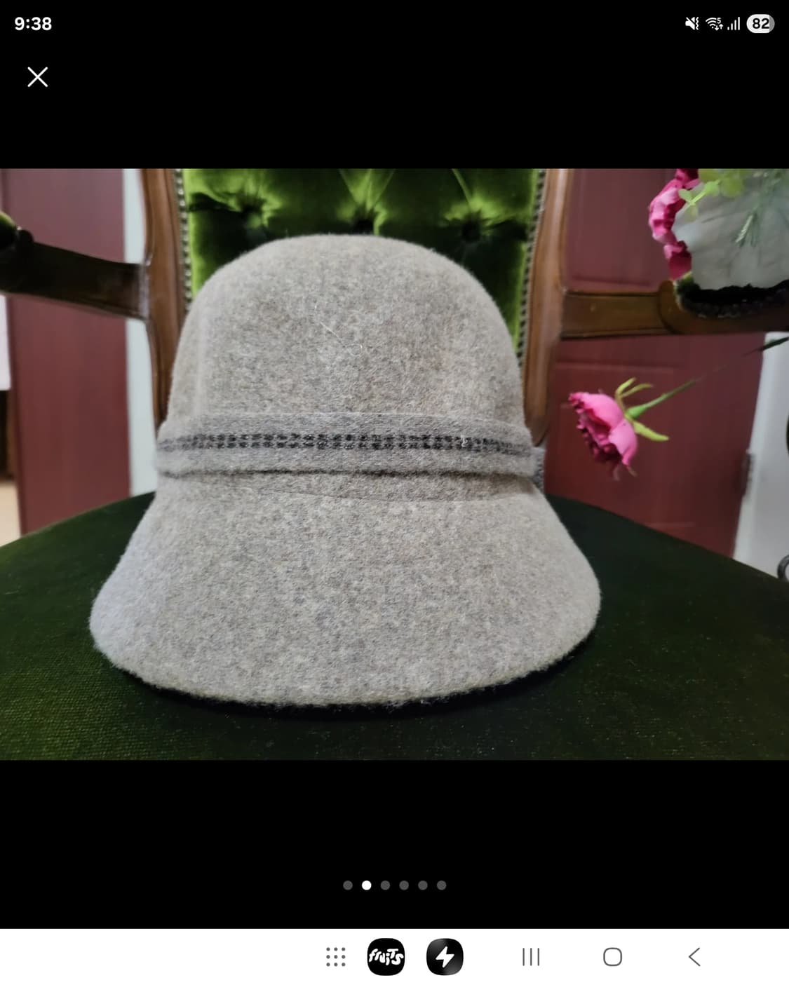 새상 울100% 클로슈 여성용 벙거지 모자 상품이미지2