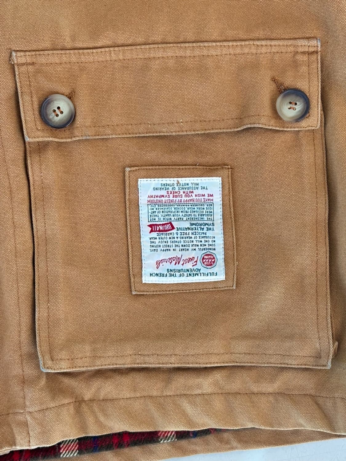 Vintage Brunati 4 Star jacket 상품이미지5