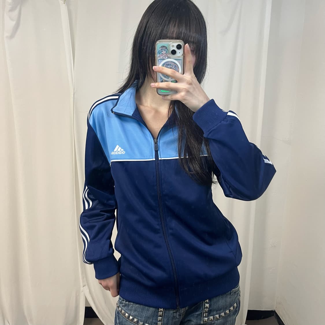 Adidas sky blue navy jersey 상품이미지3