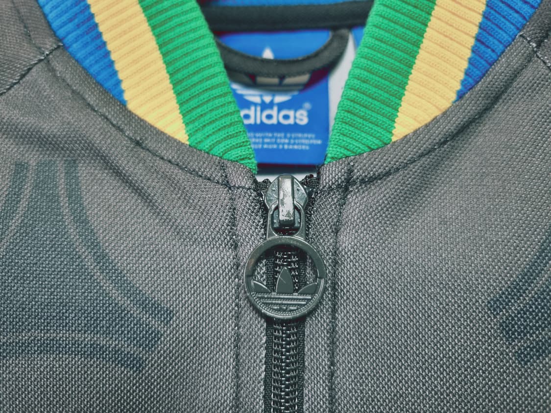 남성 아디다스 OG 불꽃 브라질 트랙탑 져지 저지 집업 트레이닝복 상품이미지4