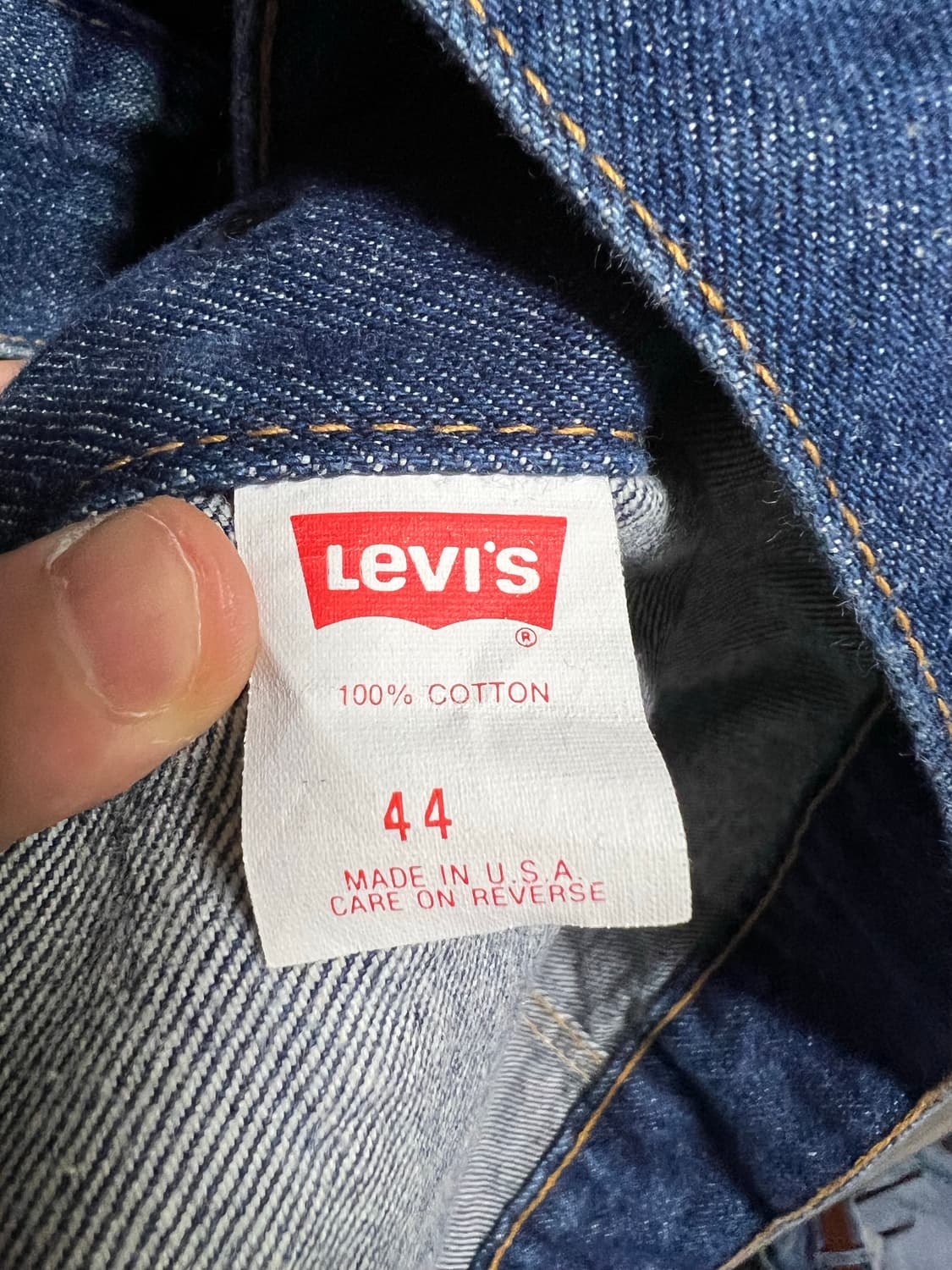 빈티지 리바이스 71506-0217 데님자켓 상품이미지6