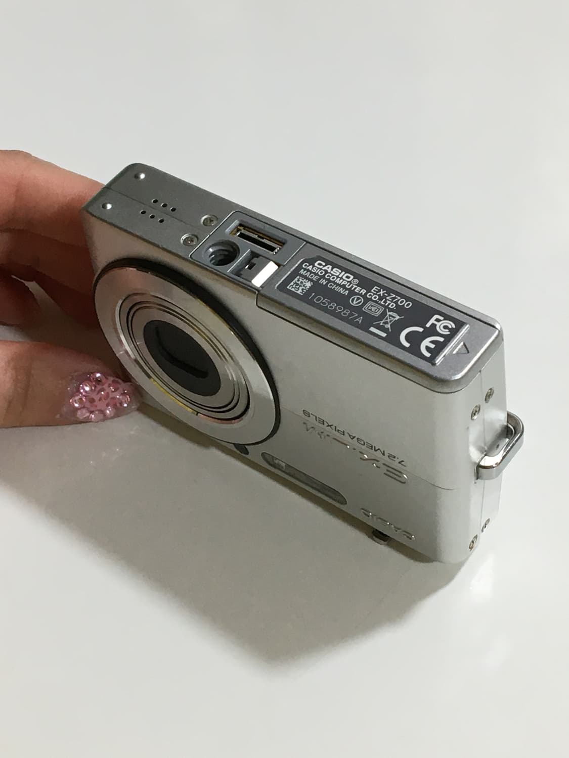 🎀카시오 엑슬림 EX-Z700 실버 세트🎀 상품이미지5