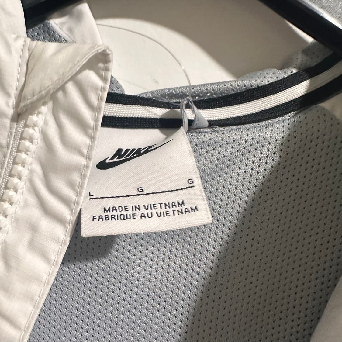 나이키 블랙/화이트 바람막이 상품이미지6