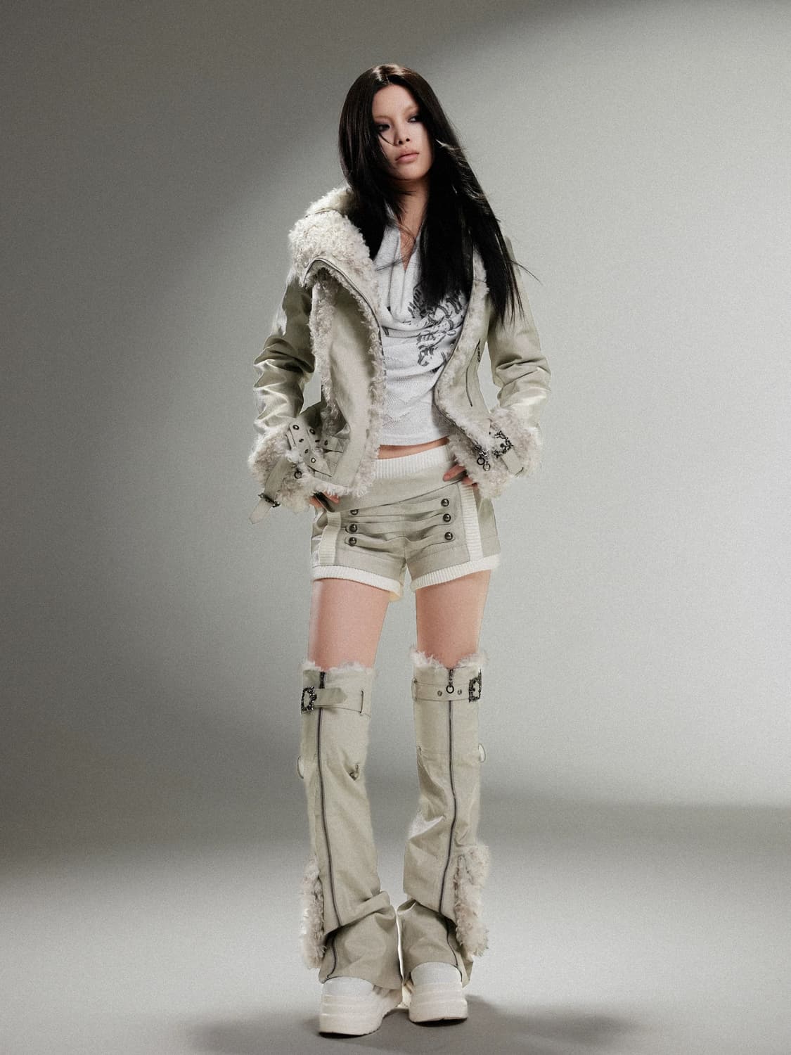 ariadnaw 무스탕 점퍼 상품이미지1