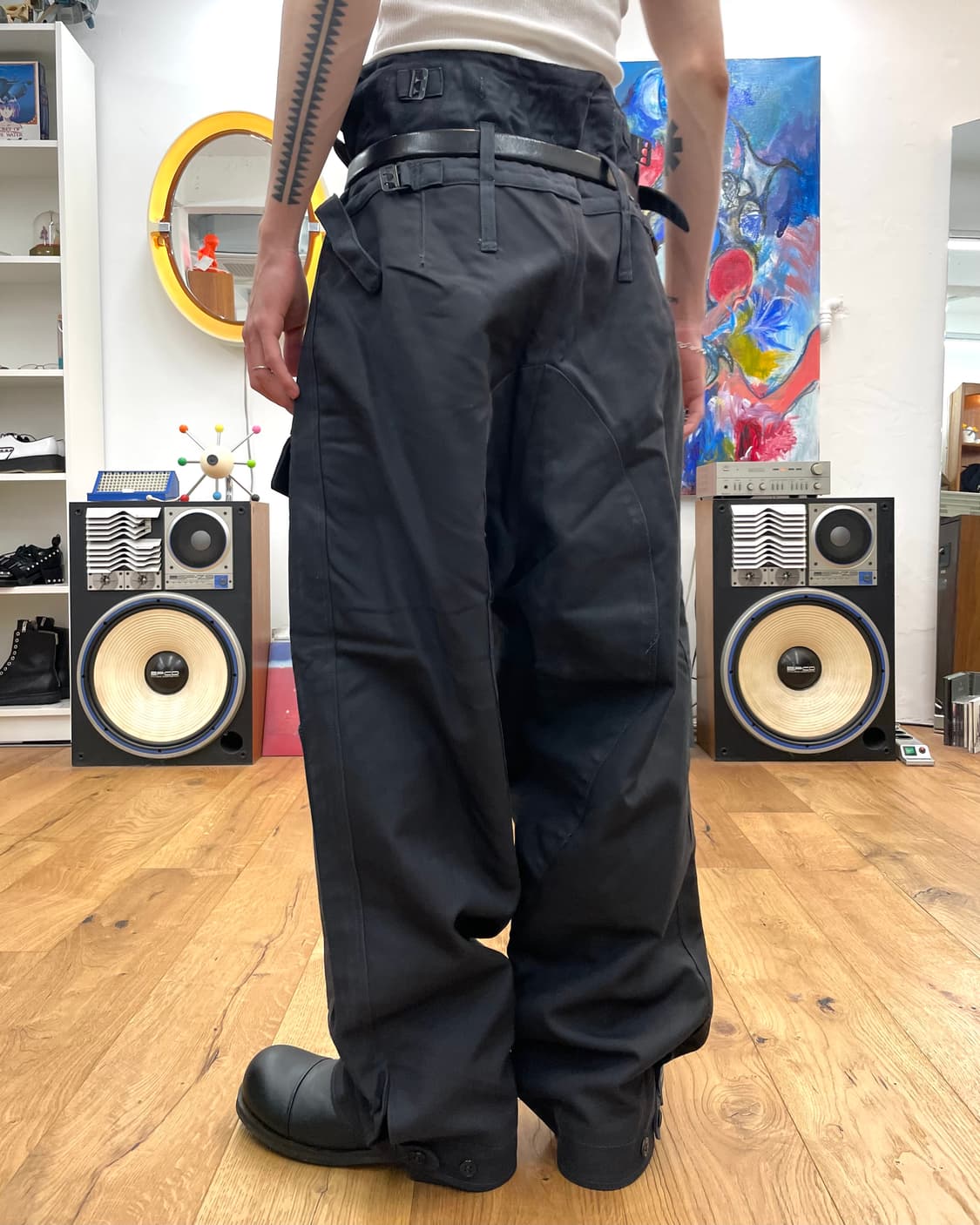 [48] 80s 소비에트군 빈티지 밀리터리 팬츠 상품이미지4