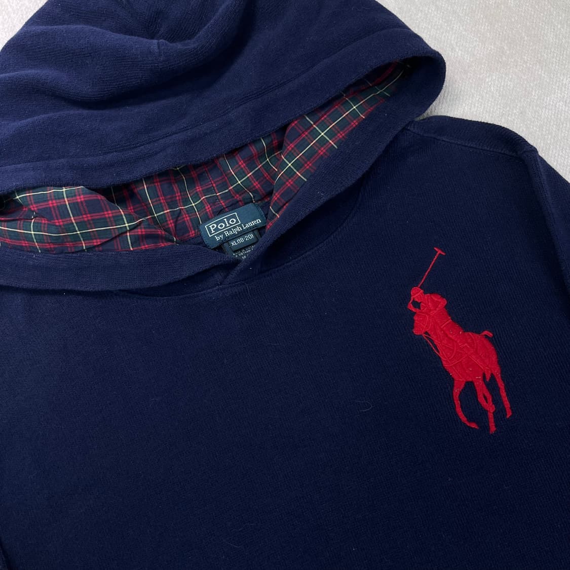 100 폴로 랄프로렌 빅포니 후드티 상품이미지2