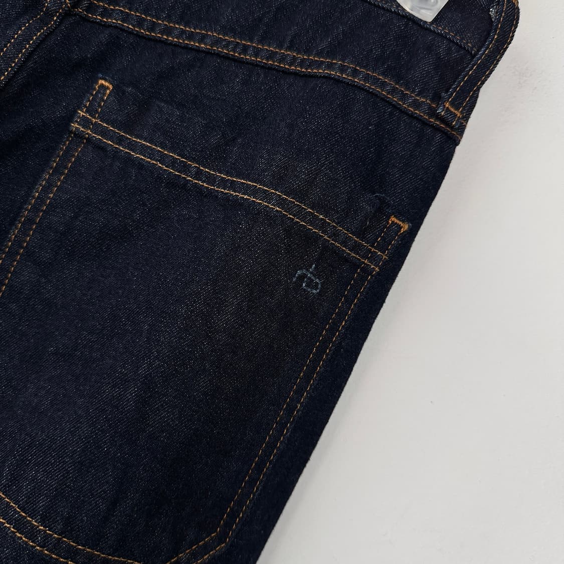 랙앤본 스티치 디테일 와이드 데님 진 (24) 상품이미지4