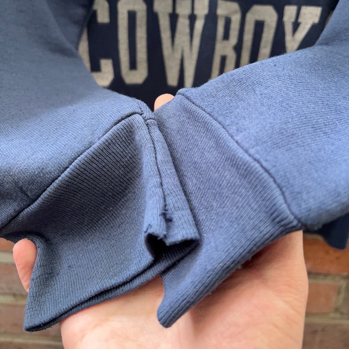 96년도 프로플레이어 달라스 카우보이즈 스웻셔츠 (미국 생산) 상품이미지4