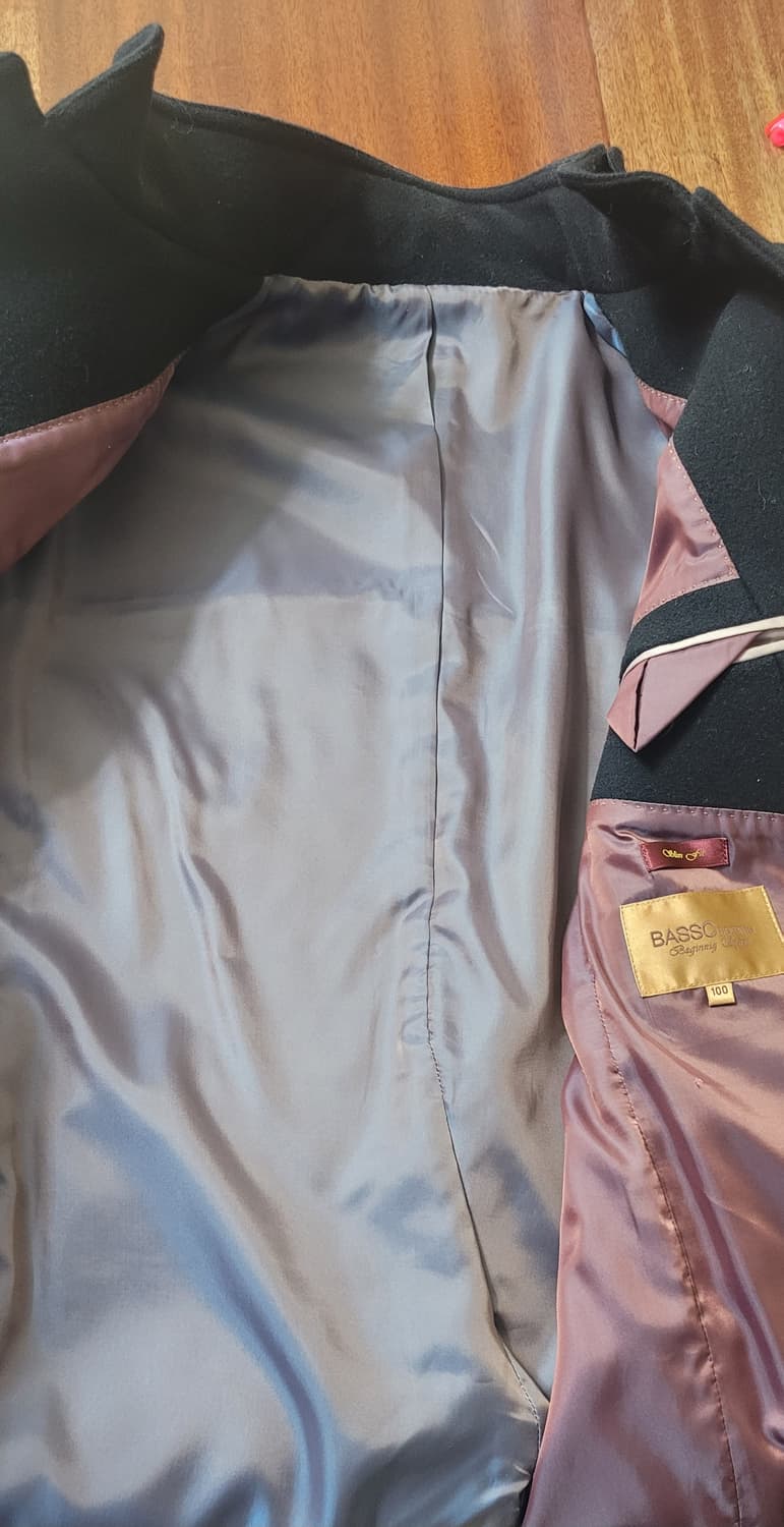 (남성95사이즈) BASSO HOMME 더블코트,자켓(모89) 상품이미지9