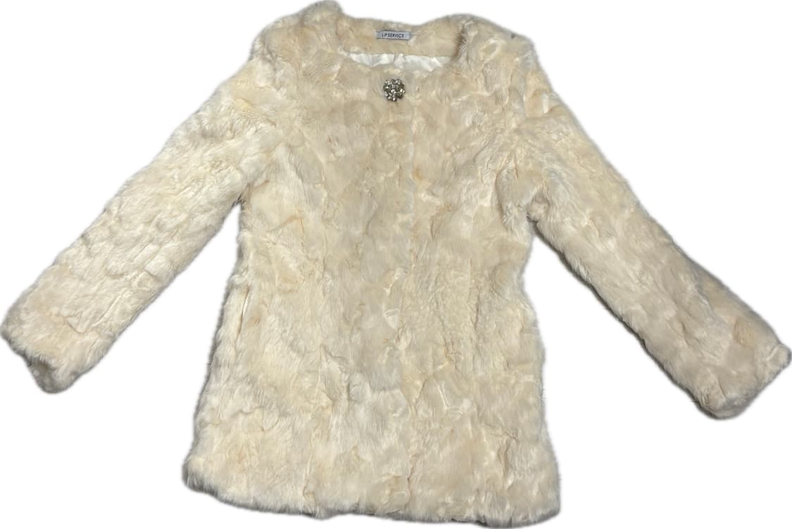 립서비스 갸루 히메갸루 사토미깔 쇼콜라티에 퍼자켓 퍼코트 코트 상품이미지1