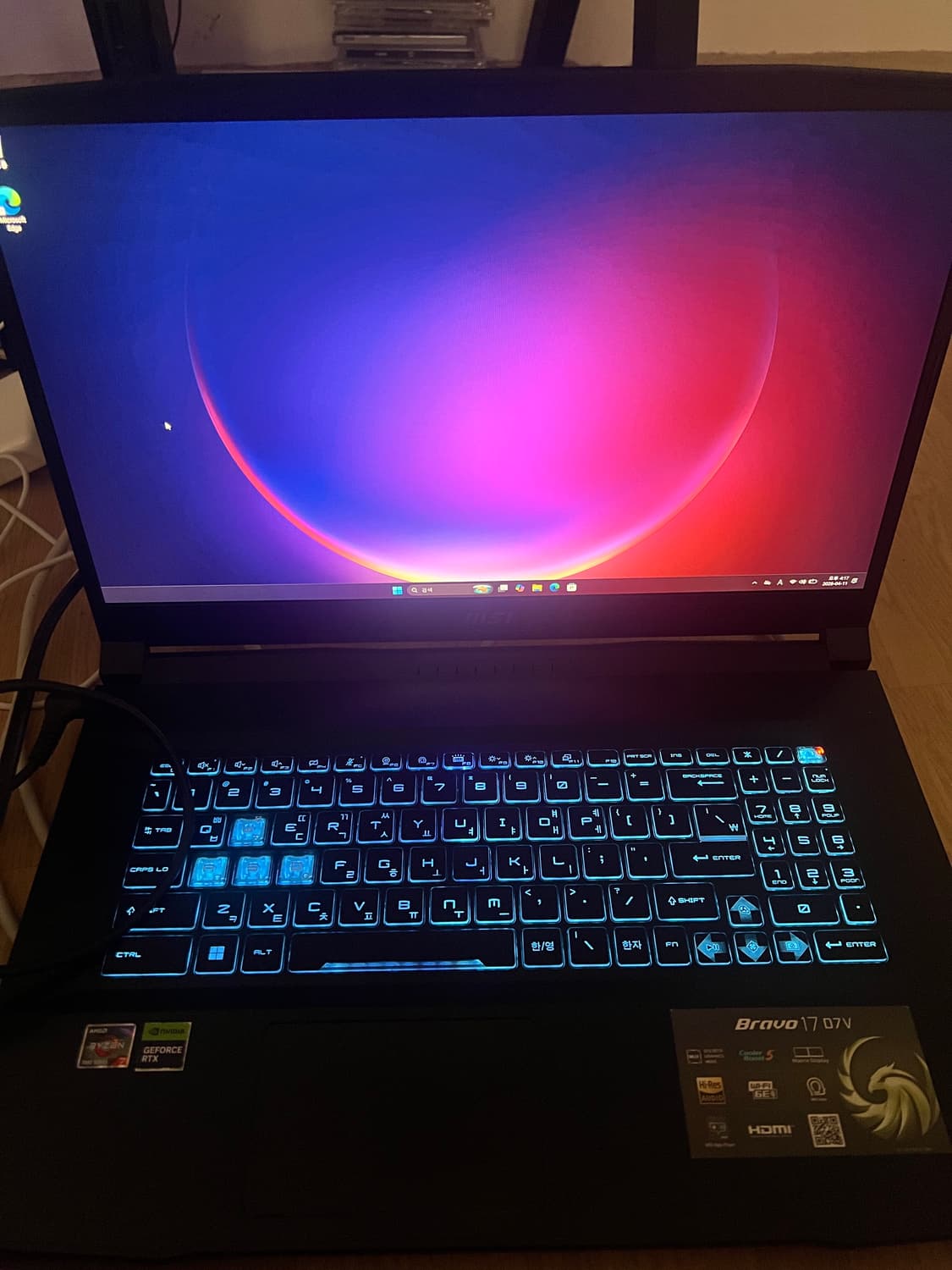 MSI Bravo 17 d7vf 게이밍 노트북 판매 상품이미지1
