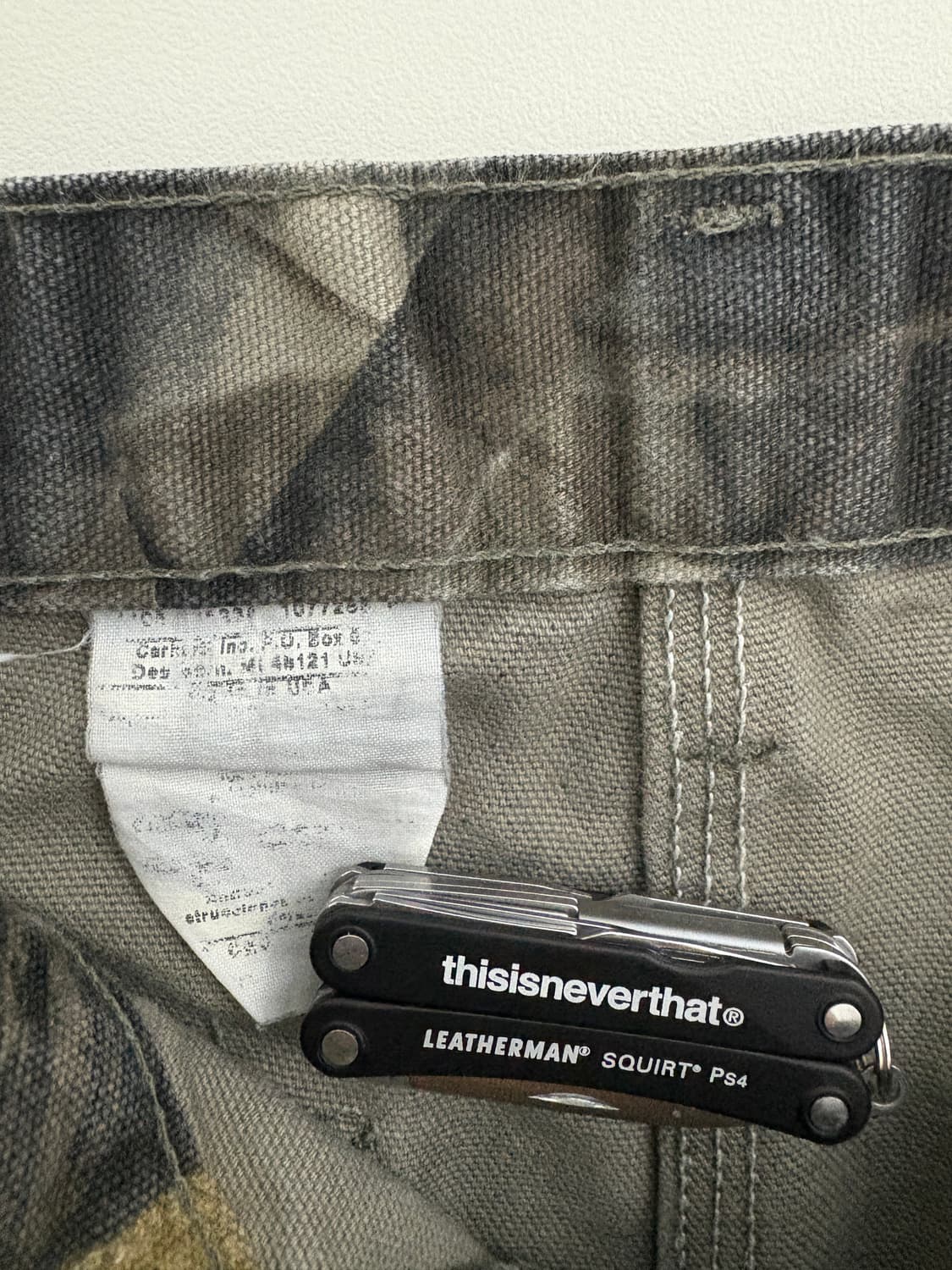 90s 미제 칼하트 리얼트리 실측 31 상품이미지5