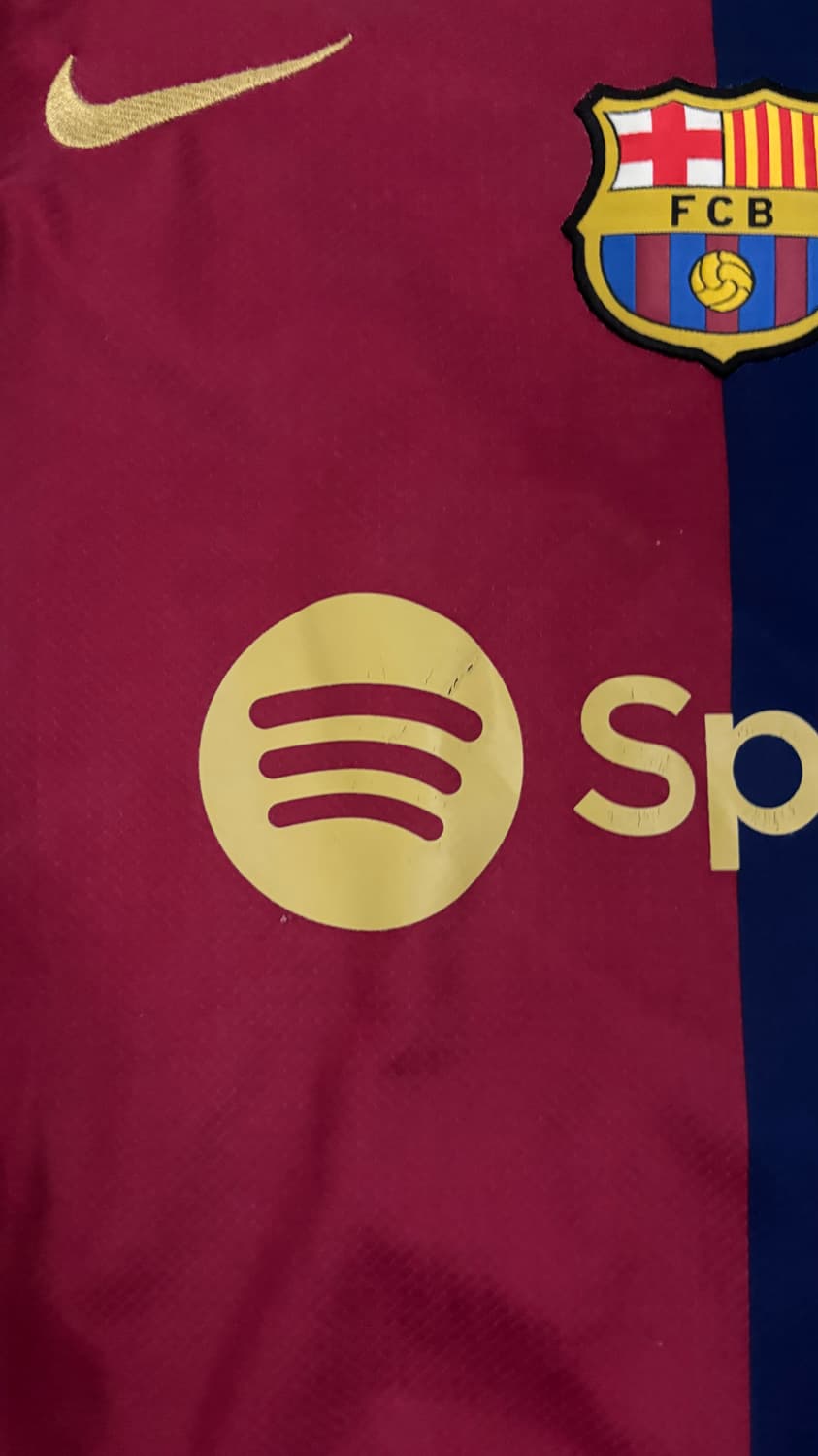 나이키 바르셀로나 24/25 홈 유니폼 XL 상품이미지4