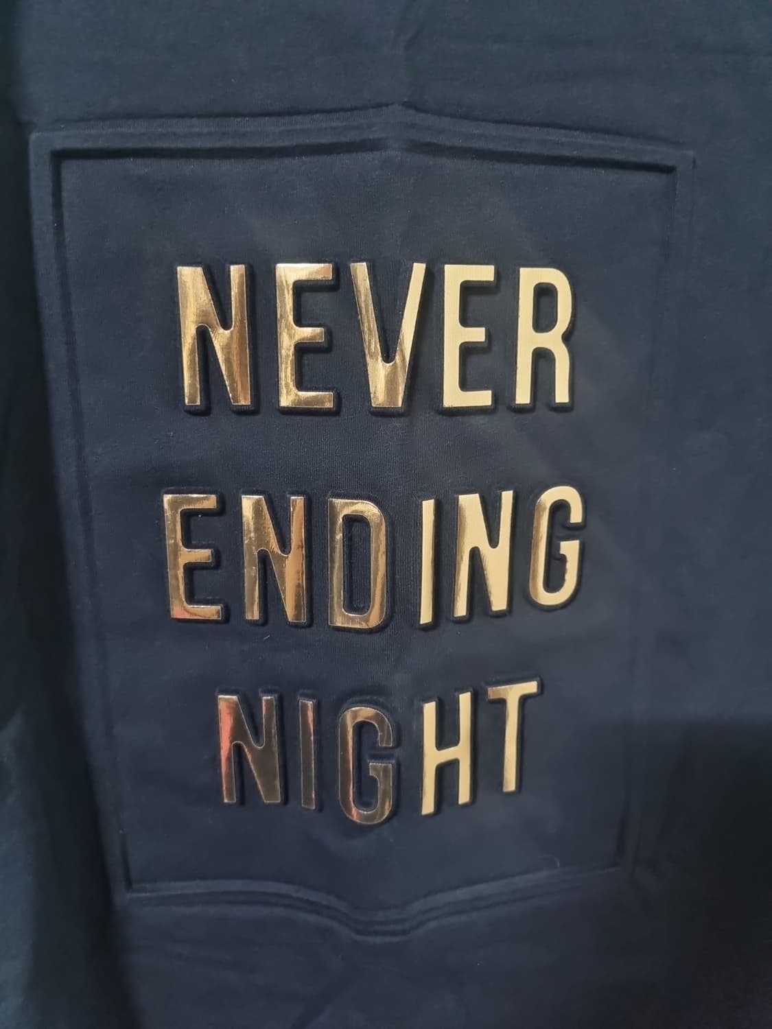 ZARA 블랙 반팔티 레터링 M 상품이미지3