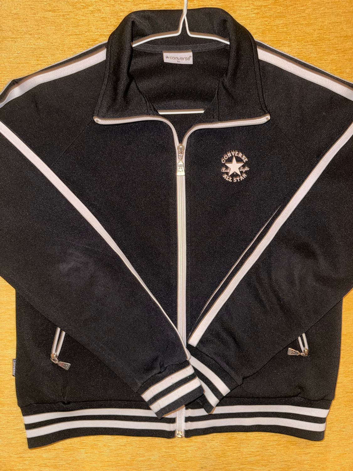 컨버스 블랙화이트 져지 S 상품이미지2