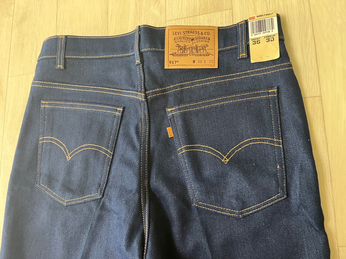 리바이스 levis 90s 517 부츠컷 리지드 오렌지탭 36X30 상품이미지6
