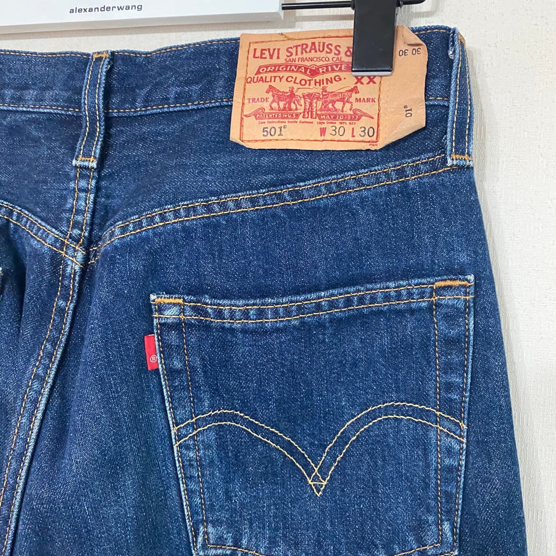 (30x30) 리바이스 501 블랭크탭 데님팬츠 상품이미지7