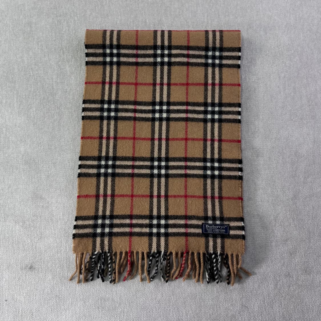 버버리 램스울 노바체크 머플러 상품이미지2