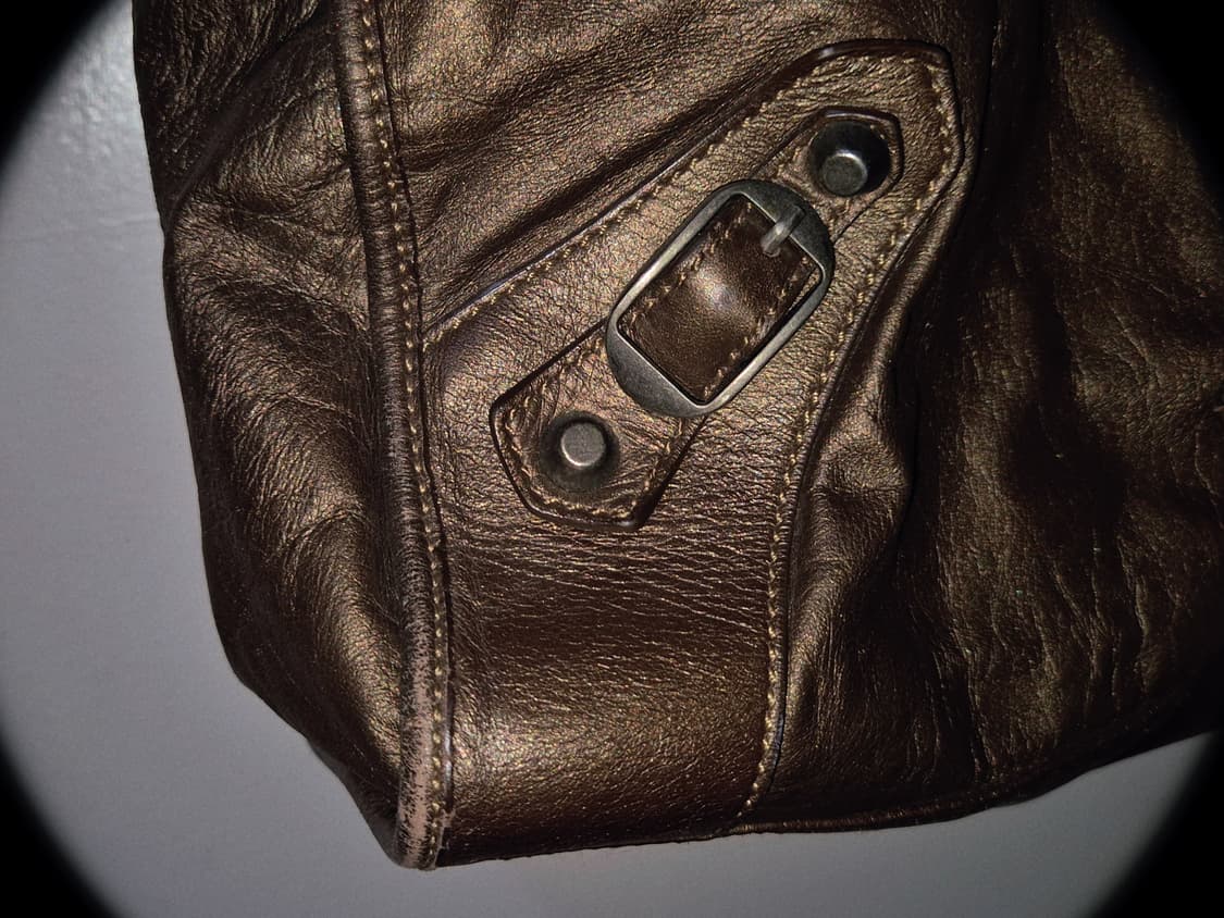 Vintage Brown pearl motor Bag 상품이미지4