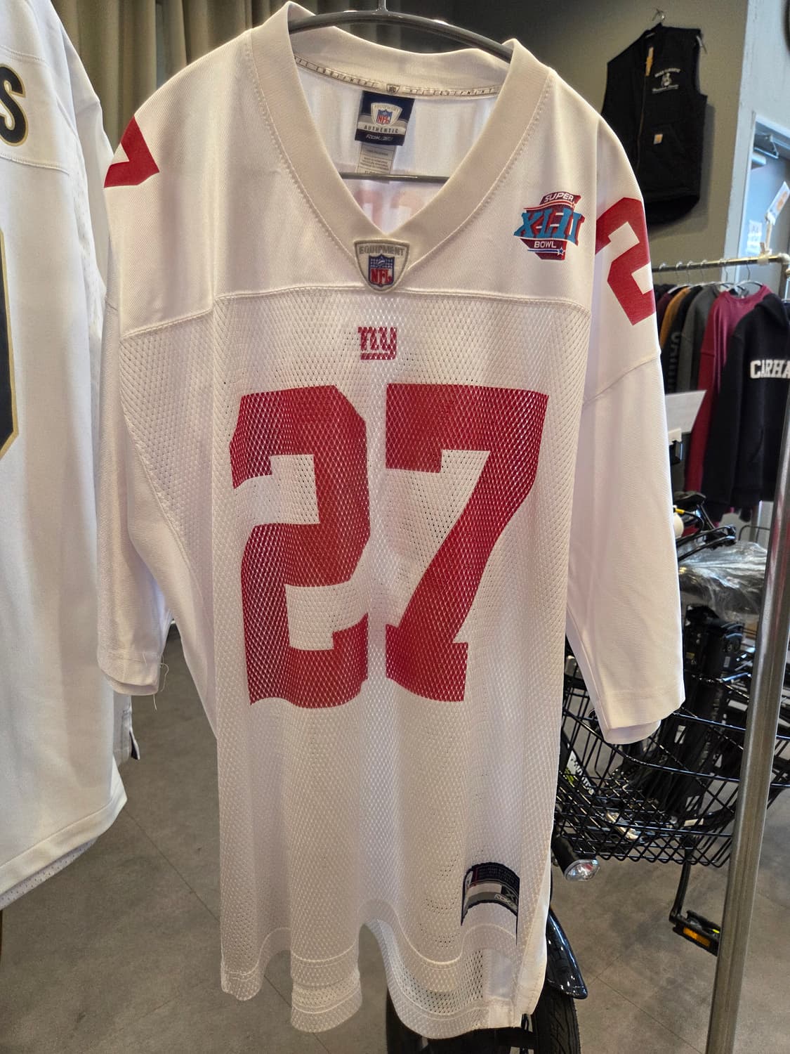  [Reebok] 08' NFL 뉴욕 자이언츠 슈퍼볼 XLII 기념 저지 상품이미지1