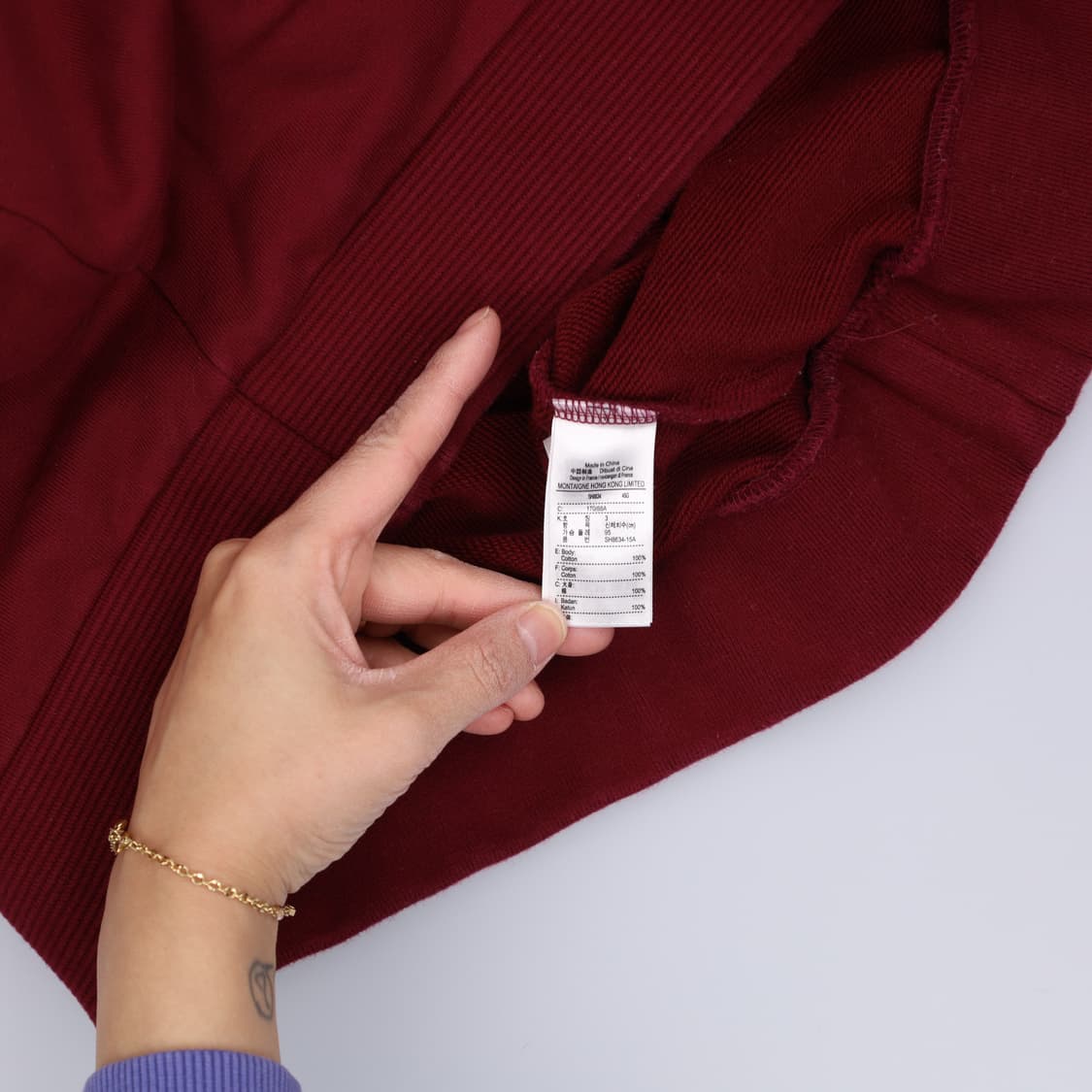 3 라코스테 배색 맨투맨 0310H1 상품이미지4