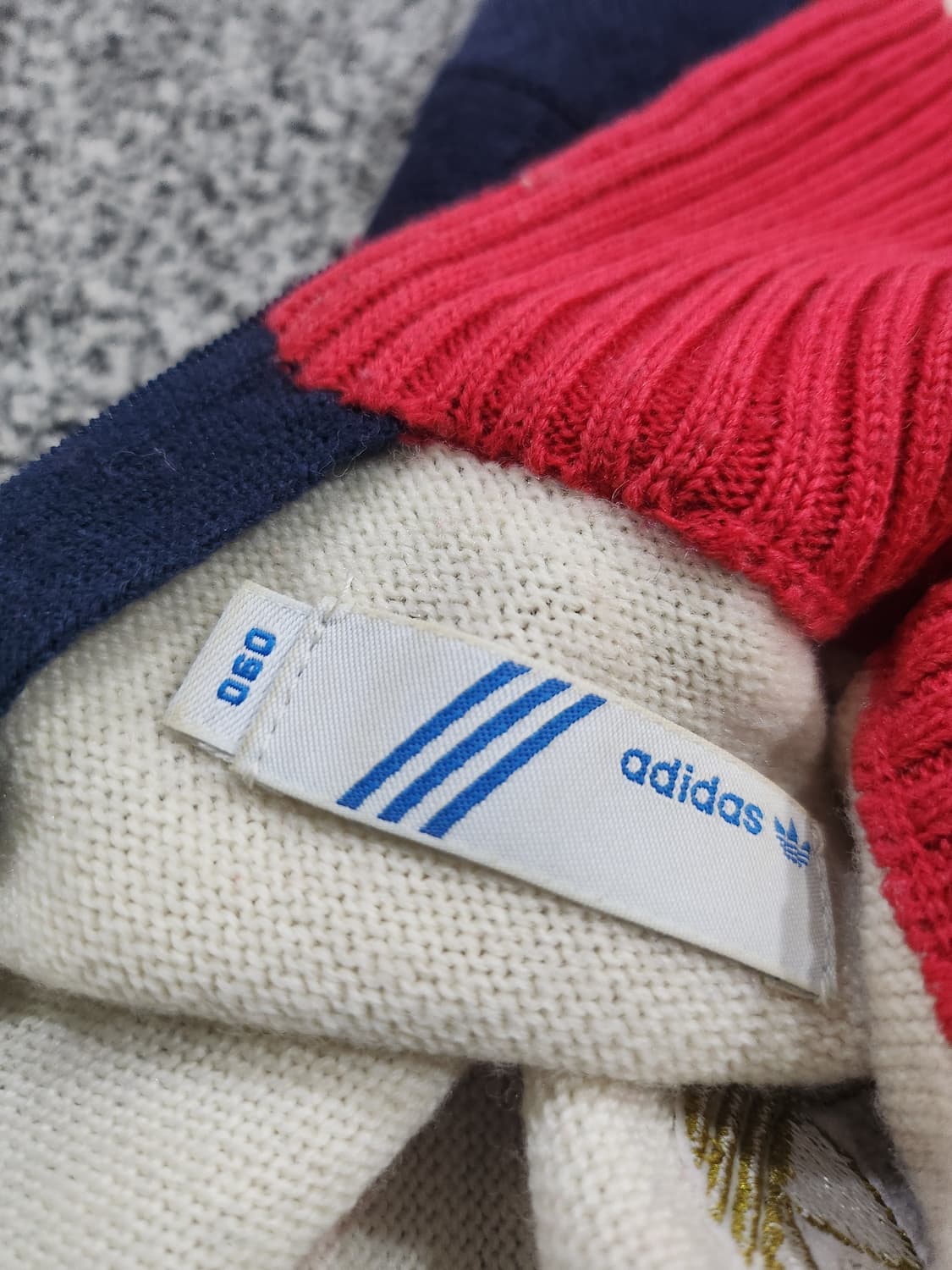 //아디다스 컬러 포인트 터틀넥 니트 원피스 S 상품이미지5