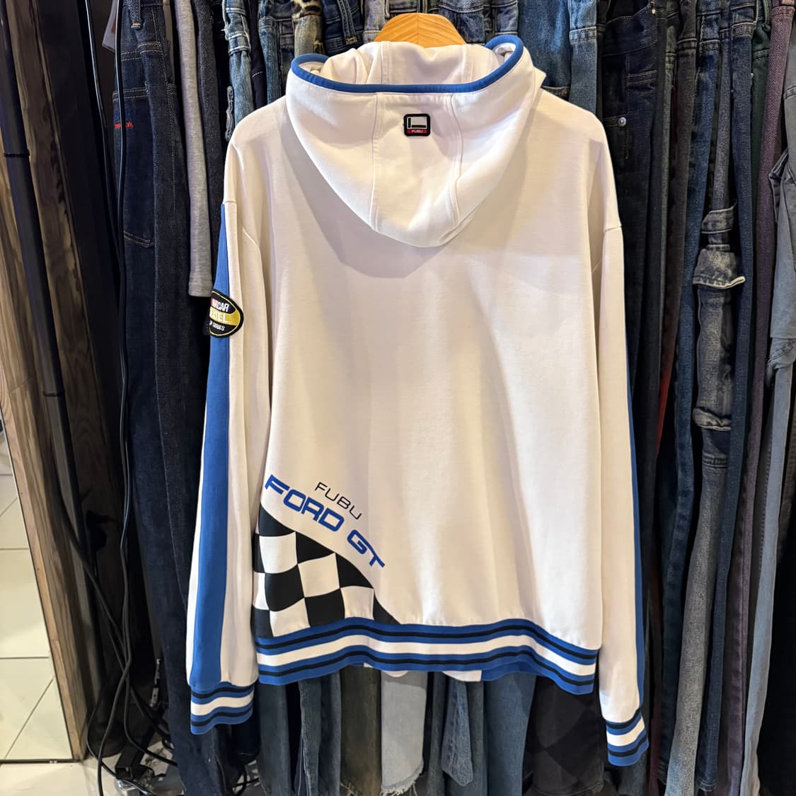 FUBU 빈티지 레이싱 후드집업 상품이미지7