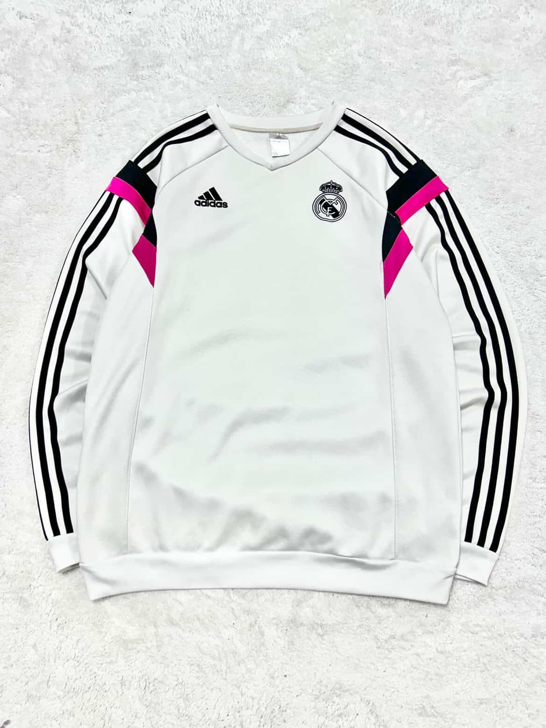 아디다스 레알마드리드 핑크 홈져지 롱슬리브 상품이미지5