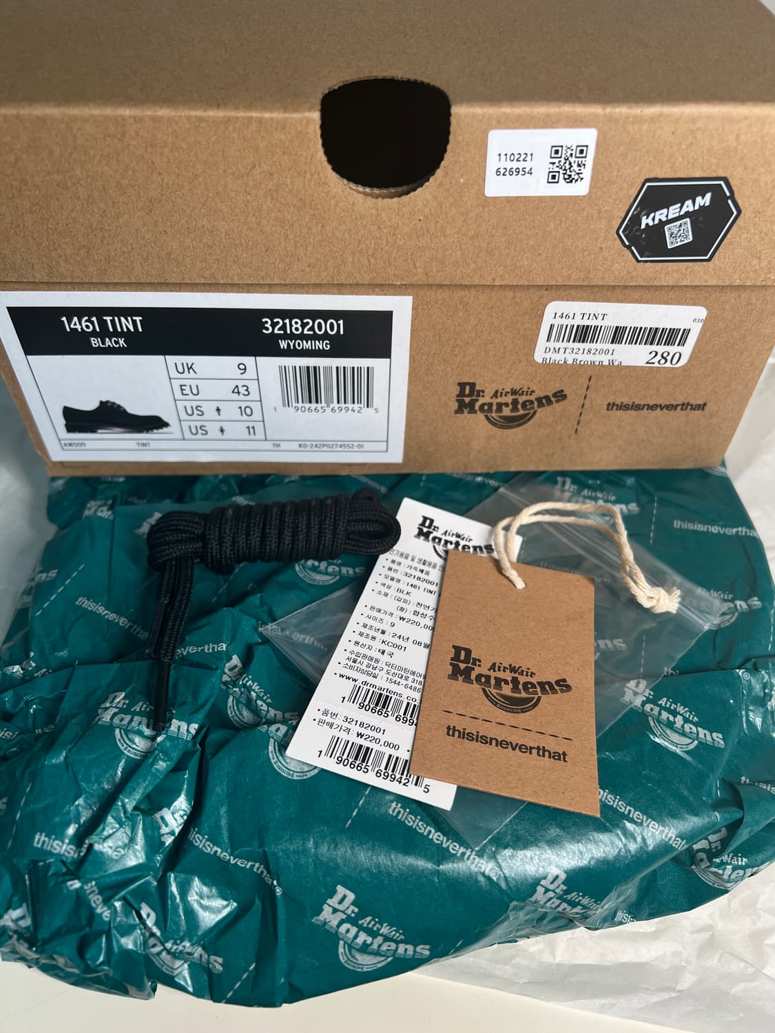 닥터마틴 x 디네댓 (닥마 디네뎃) 1461 판매 상품이미지8