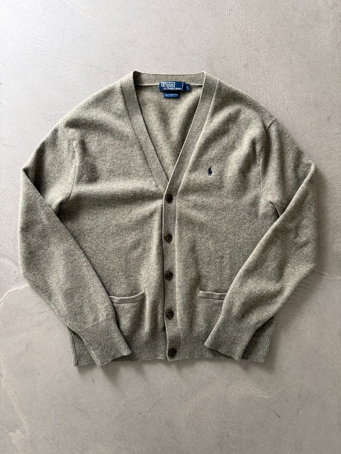 Polo Ralph Lauren Lambs Wool Cardigan 상품이미지2